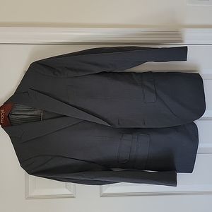 Banana Republic Monogram Grey Pinstripe Suit